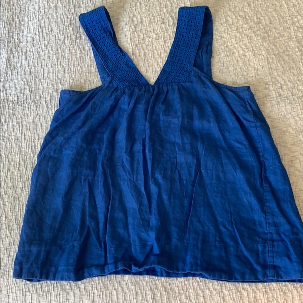 J Crew Linen Tank